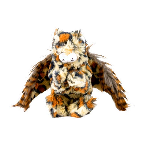 RANDIMALS Randimini Collection Eagle Leopard Floppy Plush Bean Filled Toy 6.5”, Soft & Huggable, Premium Quality Hybrid Animal Friend Encourages Adventure & Imagination