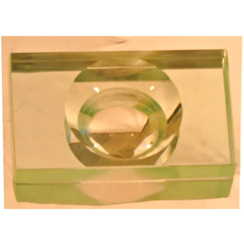 Rubidia Deep Well Slides for Dissection Microscope, 10 mm Thickness, Concave Depression Glass Plate
