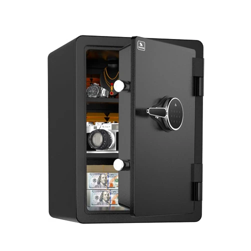 TIGERKING 1 Hour Fireproof Safe Box, 4.2 Cubic Feet Large Home Safe Fireproof Waterproof, Heavy Safe with Digital Touchscreen Keypad Lock, Home Security Safes for Money, Documents, Valuables