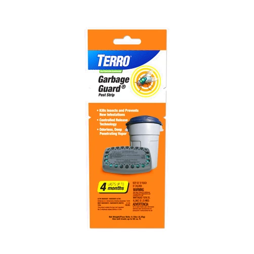 TERRO T800 Garbage Guard Trash Can Insect Killer - Kills Flies, Maggots, Roaches, Beetles, and Other Insects