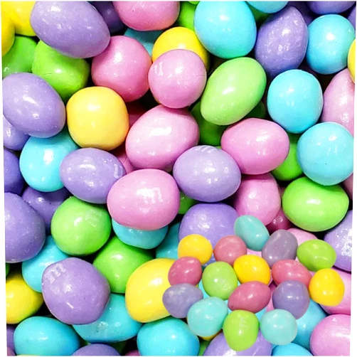 MASHBOX M&M PEANUT SPRING MIX PASTEL Candy, 2 LB - Super Bowl Chocolates - Bulk Chocolate Candy Variety Pack – Chocolate Milk Candy Bulk – Delicious and Colorful Candy for Party Bags – Extra Large Size
