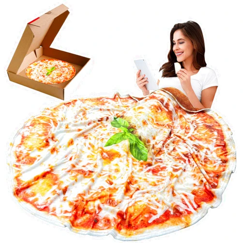 Final Friday Cheese Pizza Blanket Adult Tortilla Throw Big Blanket Soft and Comfortable Flannel Blanket for Kids Novelty Weird Stuff and Gag Gifts for College Students 60 Inch