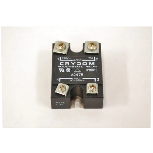 CRYDOM A2475 PANEL MOUNT SOLID STATE RELAY 90-280V-AC 240V-AC 75A AMP B322437