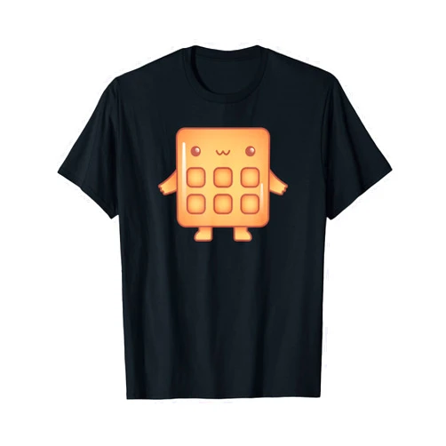 Bären Pandas, Waschbär Geschenke, lustige Sprüche Laughing Waffle Comic Art Figure for Men Women Children T-Shirt