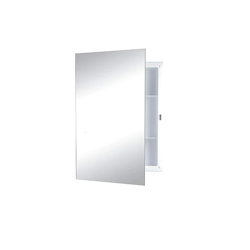 Jensen B7233 Focus 2-Door Medicine Cabinet with Polished Mirror, 16-Inch by 22-Inch