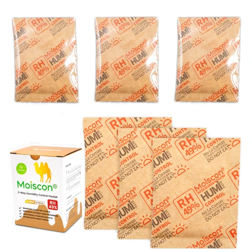 Wisesorb 8g 49% Two-Way Humidity Packs for Wooden Instrument, 15 Pack Size 8 for Music Instrument Cases, Hydration Humidity Humidifier Moisture Control Packets Individually Wrapped