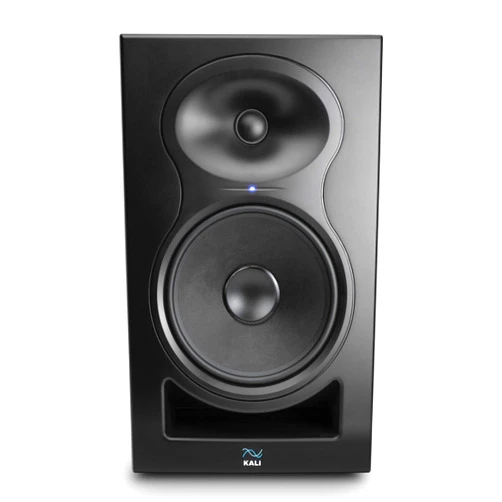 Kali Audio LP-8V2 8” Powered Studio Monitor - 100W Speaker System with Boundary Compensation EQ Settings - for Mixing, Recording, Audio Production - XLR, TRS, RCA Input Ports - Single, Black