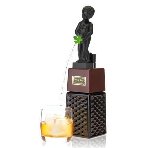 True Bonny Boy Liquor Dispenser, Beverage Drink Dispenser, Wine, Whiskey and Alcohol Accessories for Home Bar, Funny Gifts for Men, Gag Gifts Funny Beverage Dispenser, Set of 1, 16oz