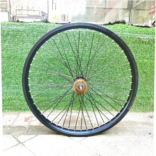 DONSP1986 26 inch Heavy Duty Bicycle Rear Wheel Rim 12 Gauge & 22T Freewheel, Double Wall Aluminum Alloy 48 Spokes Wheel, 26