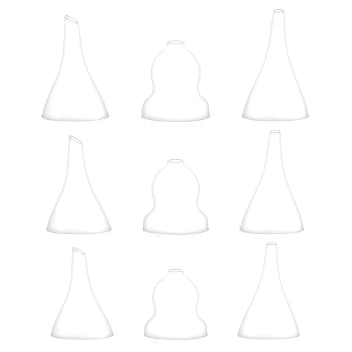 Foily Compatible with Grownsy / Watolt / LittleTora / HEYVALUE / Cocobela / HailiCare / MOMIDEAL / KIDIRA / TEQIN Baby Nasal Aspirator Replacement Tips (9 Packs)