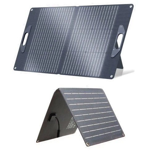 Ecosonique Technology Ecosonique 60W Portable Solar Panel and 10W Solar Panel Charger