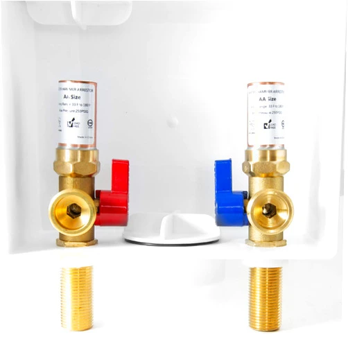 EFIELD Washing Machine Outlet Box with Center Drain, 1/2 inch x 3/4 inch MHT (1/2