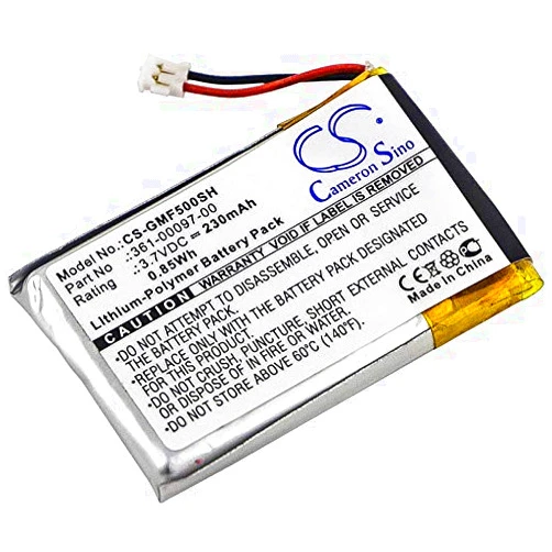 SLCBATTERY 230mAh Battery Replacement for Garmin Fenix 5, Fenix 5S, Fenix 5X, P/N 361-00097-00, 361-00098-00