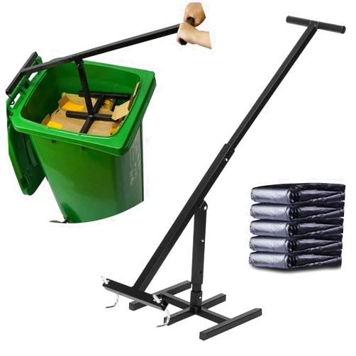 SXXZYAZJ Trash Squasher Manual, Squash it Trash Bin Compactor Wastemat, Trash Smasher, Waste Mate Bin Squasher, Portable Trash Compactor Manual Trash Compactor for Kitchen