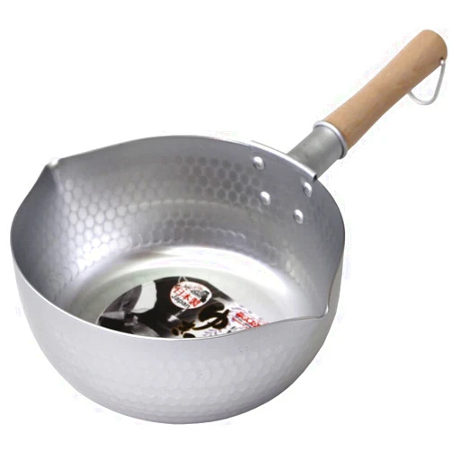 Taniguchi Metal Japanese Artisan Ginami Yukihira Pot, 8.7 inches (22 cm), Made in Japan