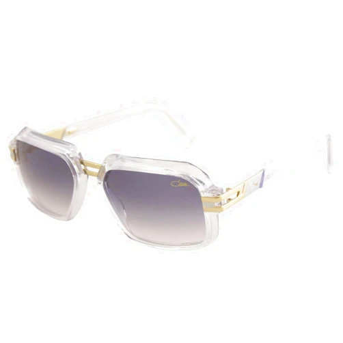 Cazal Legends Men's 6004 004 Clear/Gold Fashion Square Sunglasses 56mm