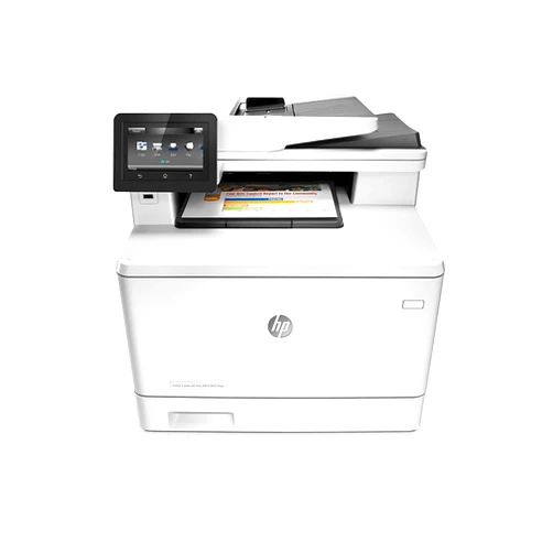 HP Laserjet Pro M477fdn Multifunction Color Laser Printer with Built-in Ethernet & Duplex Printing (CF378A) (Renewed)
