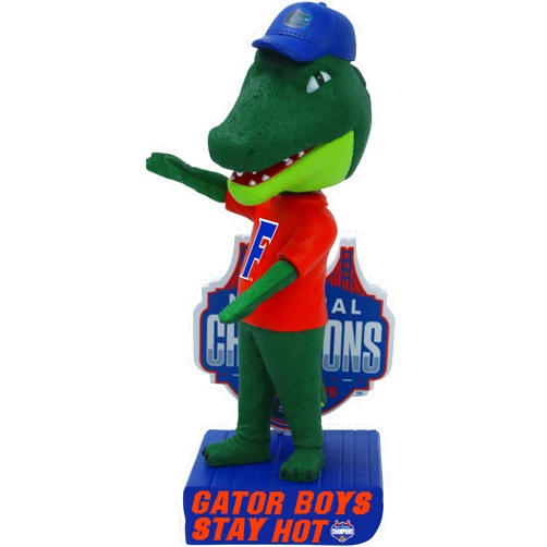 National Bobblehead Hall of Fame and Museum Albert Florida Gators 2025 NCAA Men's Basketball National Champions Gator Boys Stay Hot Bobblehead NCAA College