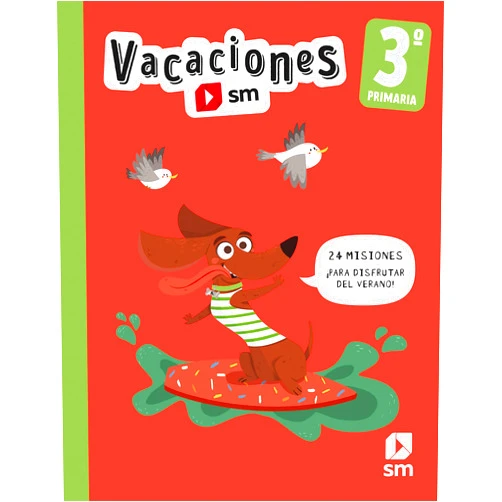 Spanish Edition by Rosa Modrego (Author), Equipo editorial SM (Author), Lydia Sánchez Marcos (Illustrator), Nicolás Fernández Prímola (Illustrator), Maine Díaz (Illustrator), Luján Fernández Méndez (Illustrator), Luis Doyague (Illustrator), Shutterstock (Illustrator), Benoit Knox (Illustrator), Archivo SM (Illustrator) & 7 more Vacaciones. 3 Primaria