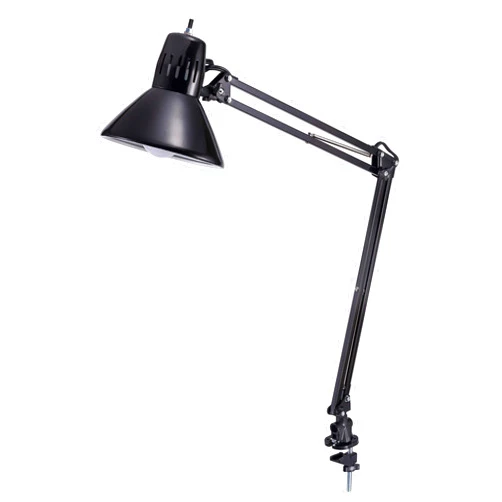 Bostitch Office VLF100 LED Swing Arm Desk Lamp with Clamp Mount, 36
