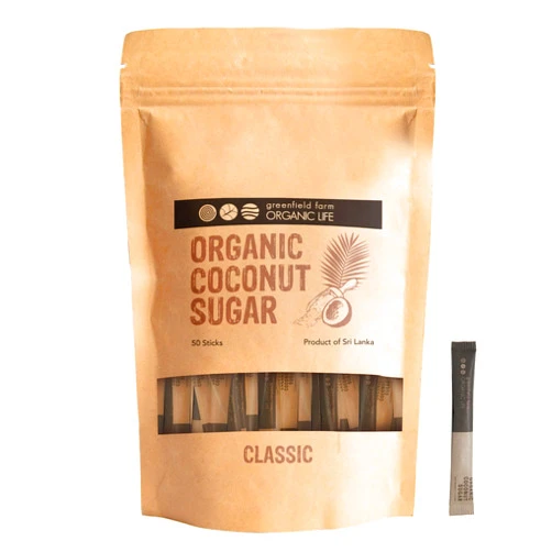 Organic LIfe Greenfield Farm Organic Life Coconut Sugar, Granulated, Organic, 1-Count