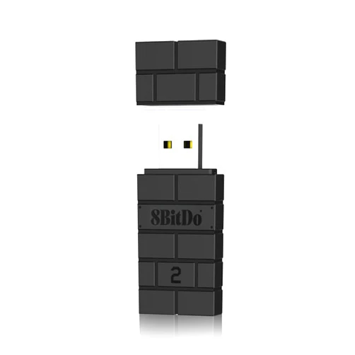 8Bitdo Adapter Switch Controller Adapter 2 USB Wireless for Windows, Mac & Raspberry Pi, Compatible with Xbox Series X & S, PS5/PS4/PS3 Controllers
