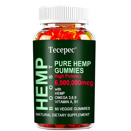 NEWCHEERS Natural Gummy with Omega 3,6,9 Emotional Balance Support Improve Brain Health60ct