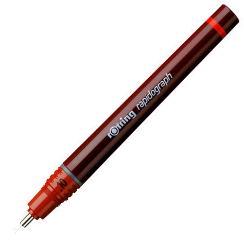 rOtring Rapidograph 0.1mm Technical Drawing Pen (S0203000)