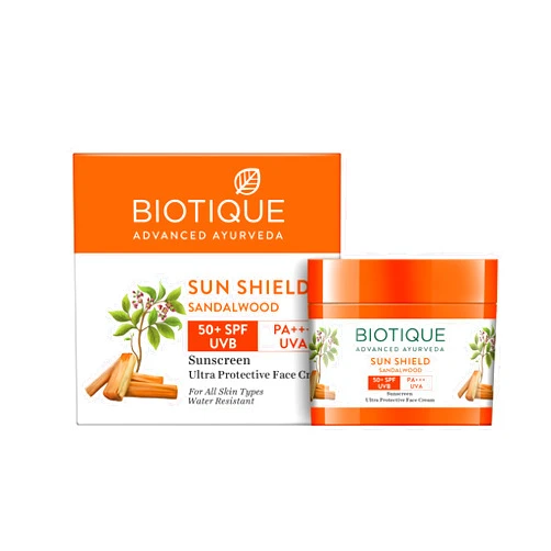 Biotique Sandalwood Face and Body Suncream 50 Gm