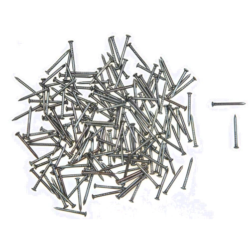 Ozcan Steel Nail 2x25 mm - 1 inch Hardened High carbon steel nails for masonry 700 pcs (0.88 lb.)