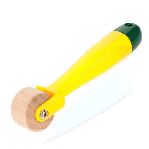 Mozeat Lens Quilting Seam Roller 2.3 cm Wallpaper Roller Seam Roller for Quilting Sewing Seam Roller Tool with Easy to Grip Handle for Print, Ink, Home Decoration