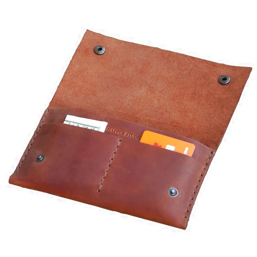 HAPPER STUDIO Bovine Leather Case for Microsoft Surface Duo 2, Cover Holster, Fanny Pack