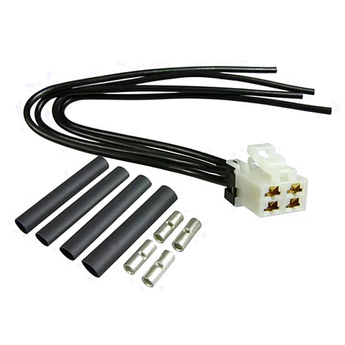 GROBARPART HVAC Blower Motor Resistor Connector Plug Wire harness Compatible with FORD ESCAPE EXCURSION EXPEDITION F150 MUSTANG 99-07 Compatible with NISSAN ALTIMA MAXIMA NV1500 NV2500 NV3500 95-14 973-302