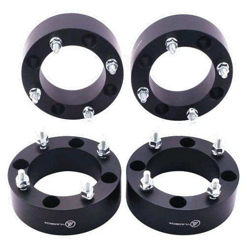VLAOSCHI Black Forged 4x137 ATV Wheel Spacers 2 Inch with 12x1.5 Studs Compatible with Honda Can-Am 4 Lug for 2019-2022 Talon 1000R 1000X | 2016-2022 Pioneer 1000 | 2017-2022 Maverick X3 - Pack of 4