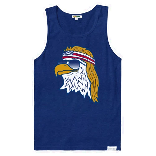 Tipsy Elves 4th of July Tank Tops Mens USA Sleeveless Shirts Retro Patriotic American Flag Tanks for Men