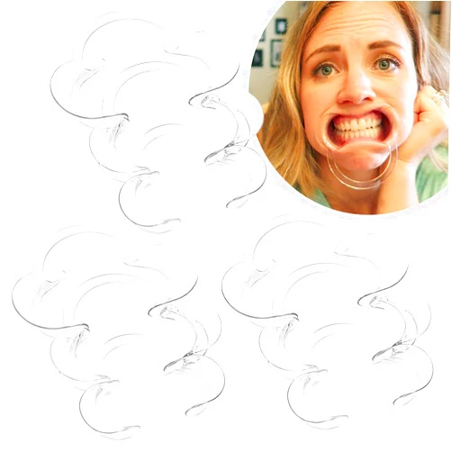 LabAider Dental Cheek Retractor, 9-Pack 100% BPA-Free C-Shape Autoclavable Mouth Opener Retractors for Teeth Whitening, Party, Mouthguard Challenge Game (3X Size S, 3xSize M, 3xSize L) (9 PACK)