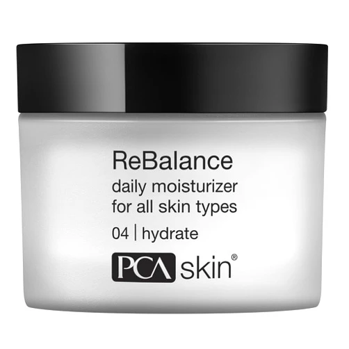 PCA SKIN Sensitive Moisturizer for Face - ReBalance Daily Face Moisturizer for Dry Skin, Creamy, 1.7 fl oz Jar