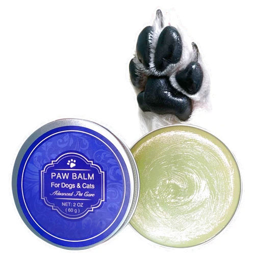 Petstoral Dog Paw Balm - Pet Paw Moisturizer Dry and Cracked Dog Paw Treatment, Natural Plant-Based Organic Ingredients Safe to Lick