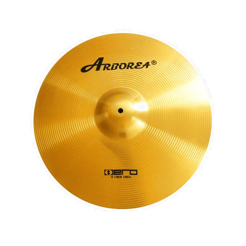 Arborea Cymbal Crash Cymbal Hero Brilliant Finish Bright Sound 16 inch Drum Cymbal For Practice (16