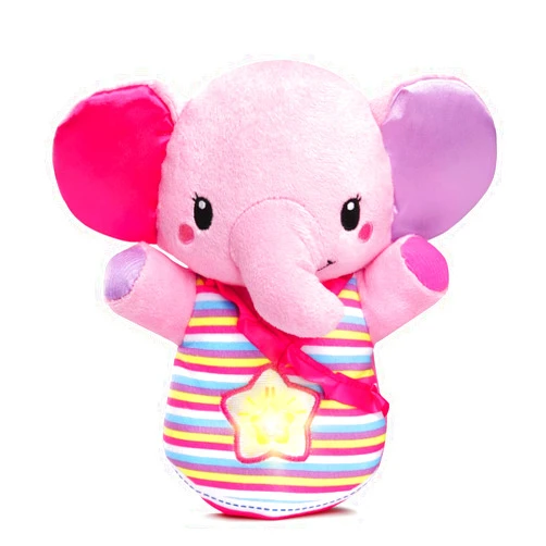VTech Baby Glowing Lullabies Elephant, Pink