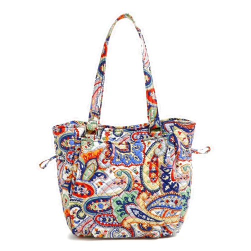 Vera Bradley Cotton Glenna Satchel Purse
