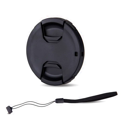 JJC 37mm Front Lens Cap Cover + Elastic Anti-Loss Cap Keeper Leash for Olympus M.Zuiko Digital ED 14-42mm f/3.5-5.6 EZ, Panasonic Lumix G X Vario PZ 14-42mm f/3.5-5.6 Lens & More 37mm Thread Lenses