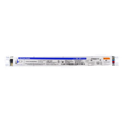 Universal Lighting Technologies D10CC30UNVPW-C Dimmable 0-10V LED Driver, 56V, 30W, 350mA, 120-277V