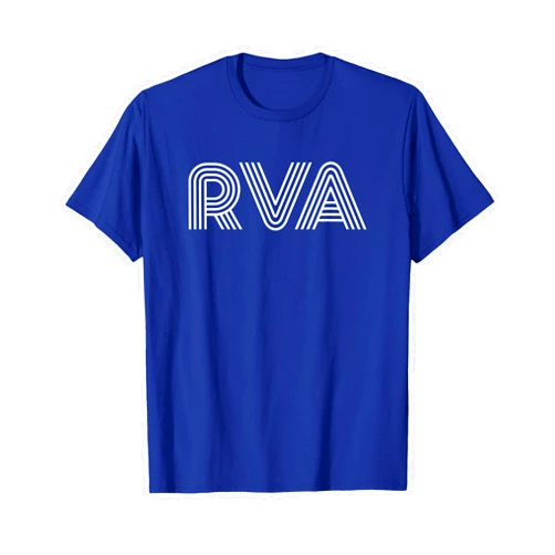RVA Richmond Virginia Retro Design Studio RVA Richmond VA Retro Design T-Shirt
