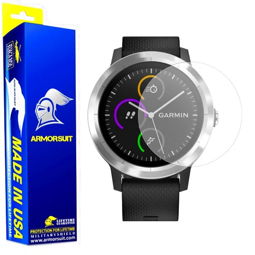 ArmorSuit 6 Pack for Garmin Vivoactive 3 Anti-Glare Screen Protector Anti Bubble MilitaryShield Matte Film - Made in USA