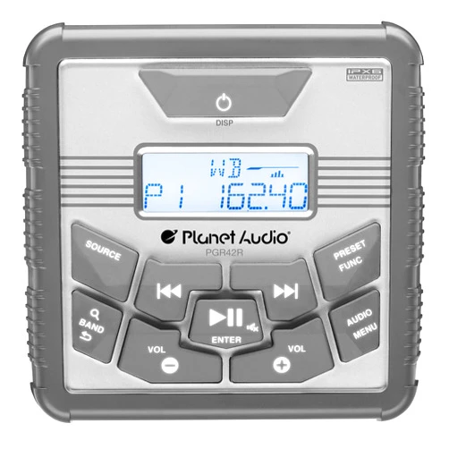 Planet Audio Weatherproof Marine Gauge Receiver