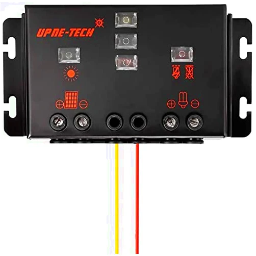 UPNE-TECH Solar Pump Controller; LCB 16Amp DC Pump Controller; Linear Current Boosters; 12V/24V Compatible; 14-55V DC Input; 16A Max Output