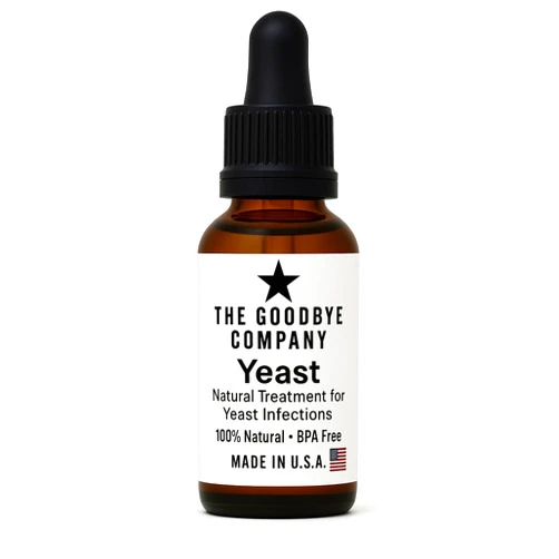 The Goodbye Company Organic Yeast Infection Relief Oil - Cinnamon, Clove & Sea Buckthorn Blend for Fast Itch & Discharge Relief - Natural, Non-Greasy Formula Hand Made in Florida