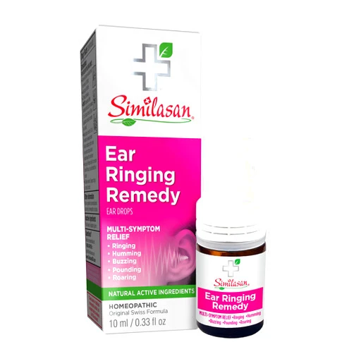 Similasan Ear Ringing Remedy Drops 0.33 Ounce, for Temporary Multi-Symptom Relief from Noise in the Ears, Ringing Ears, Buzzing Ears, Roaring Ears, Humming Ears, and Other Sounds in the Ears