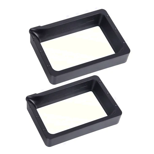 ANYCUBIC 3D Printer Photon Mono/Photon Mono 4K/Photon Ultra/Photon D2 Plastic Vat, (Black) 2PCS